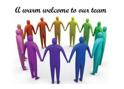 Welcome to our team Postcards - People