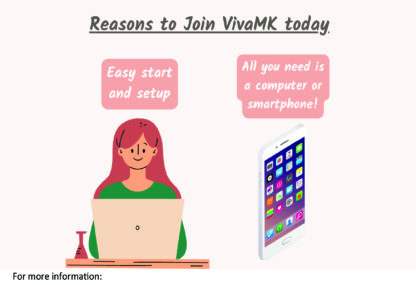 Join VivaMK Shop Cards x 50 design 4