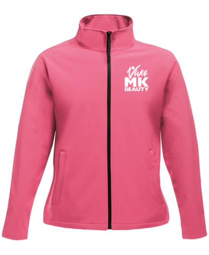 Jacket with Viva MK Beauty Logo Pink