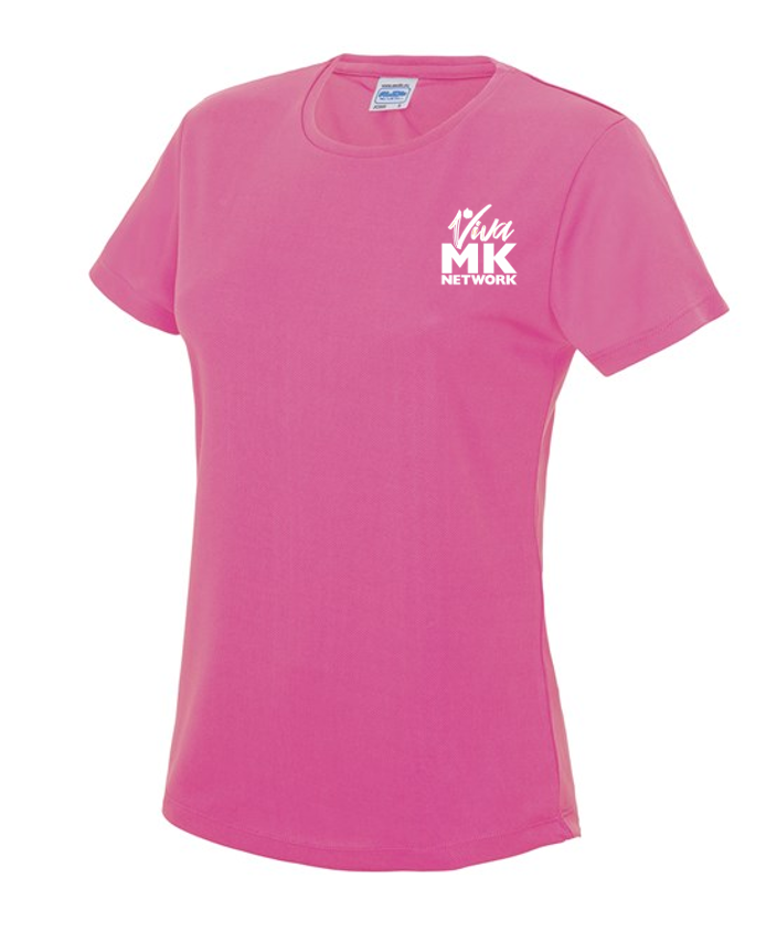 Pink Branded T Shirt – VivaMK Printing