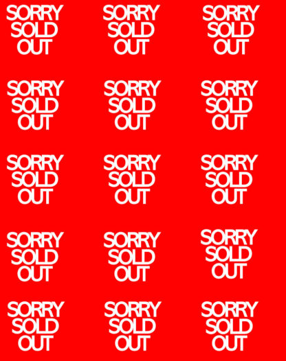 Sorry Sold Out Labels