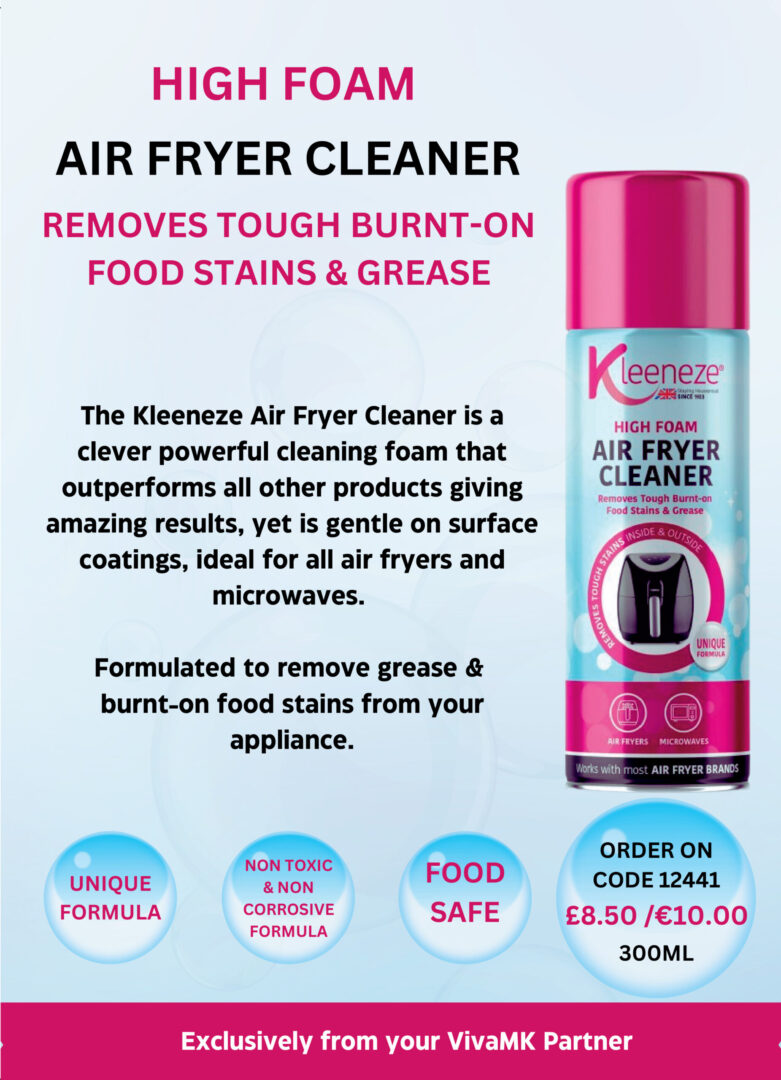 Kleeneze Air Fryer Cleaner 