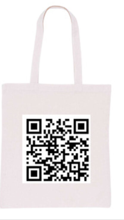 Cotton Shopper with your QR Code - Image 2