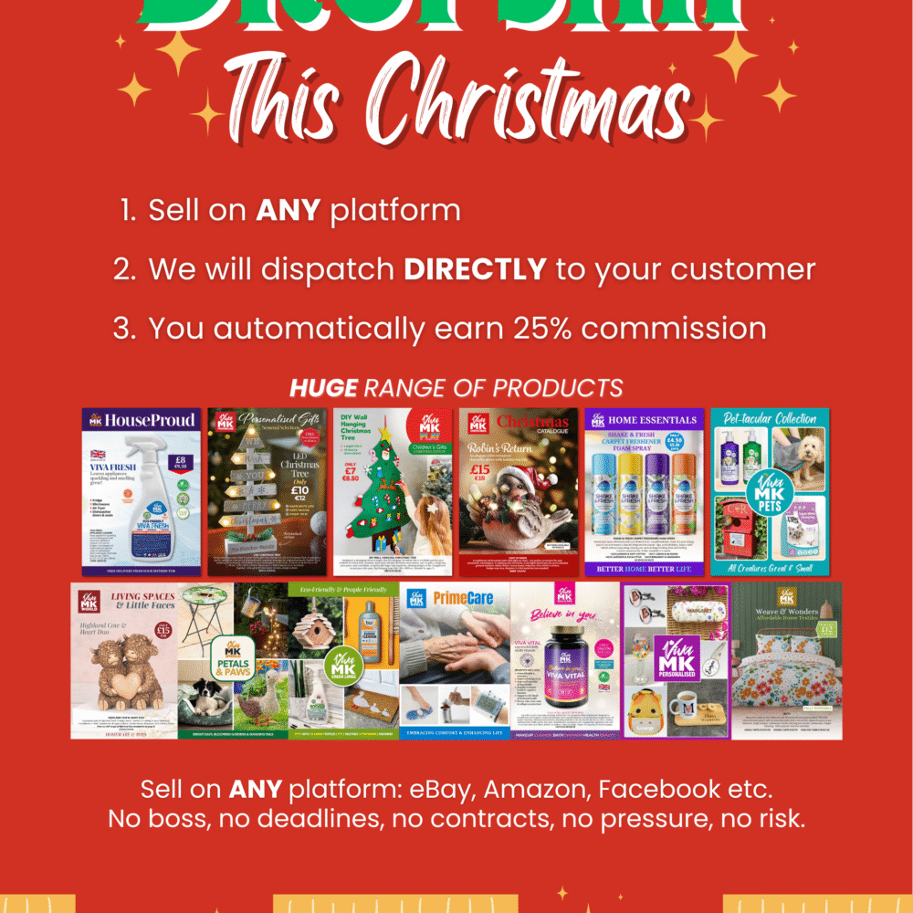A5 Dropship this Christmas Flyer