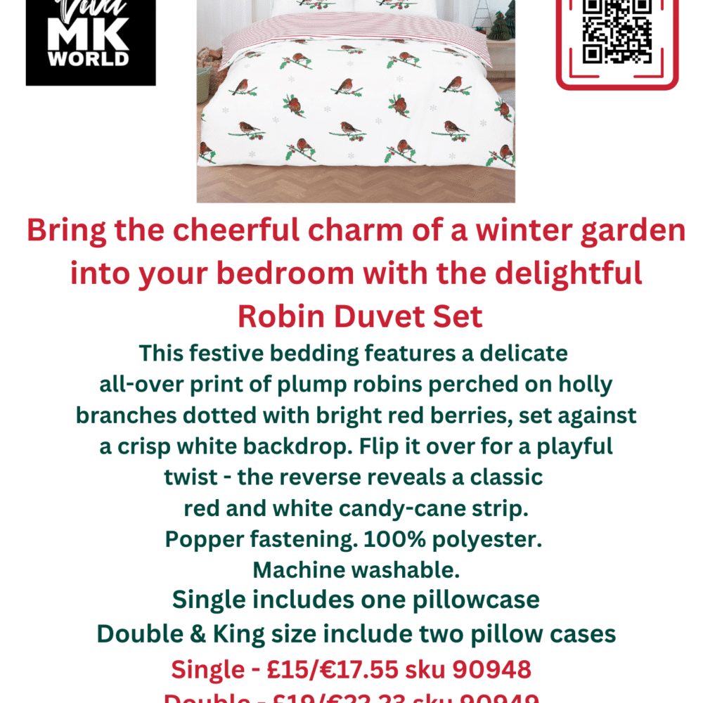 A5 Robin Bedding  Flyer