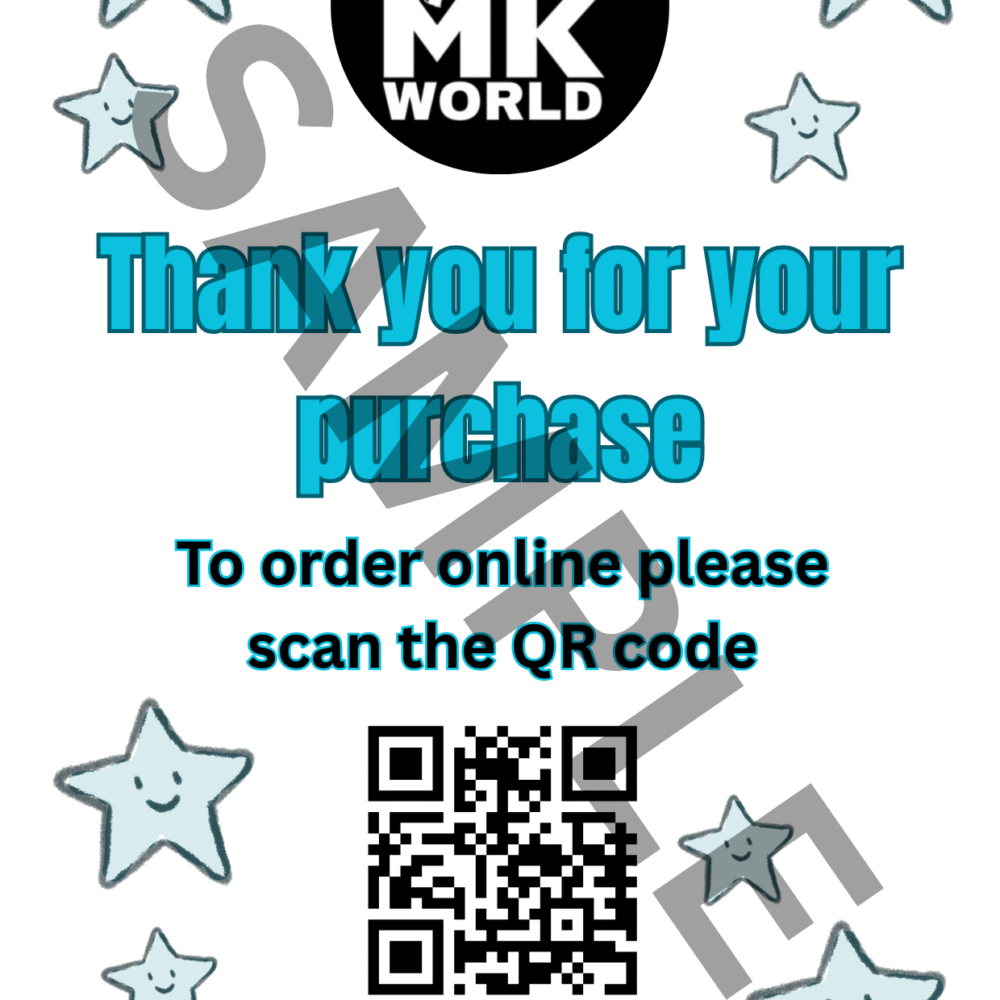 Large Thank you for your purchase Stickers